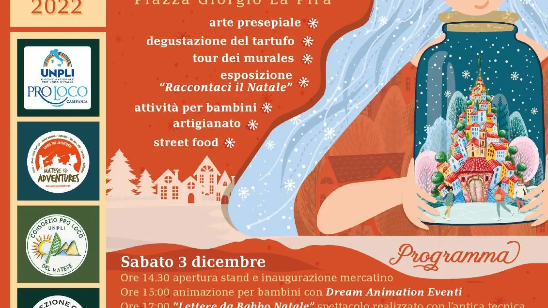 Dopo ventuno edizioni di successo torna il Mercatino di Natale a San Potito Sannitico